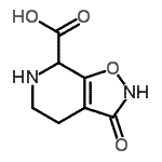CAS 登录号：89017-63-0， 3-羟基-4,5,6,7-四氢[1,2]恶唑并[5,4-c]吡啶-7-羧酸