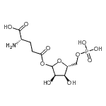 CAS#: 89026-42-6， (2S)-2-Amino-5-({(3R,4S,5R)-3,4-dihydroxy-5-[(phosphonooxy)methyl]tetrahydro-2-furanyl}oxy)-5-oxopentanoic acid