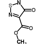 CAS 登录号：89032-82-6， 甲基4-氧代-4,5-二氢-1,2,5-噻二唑-3-羧酸酯