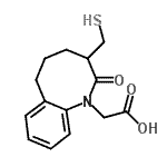 CAS 登录号：89177-63-9， [2-氧代-3-(巯基甲基)-3,4,5,6-四氢-1-苯并氮杂环辛四烯-1(2H)-基]乙酸