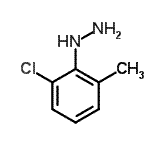 CAS 登录号：89187-46-2， (2-氯-6-甲基苯基)肼
