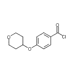 CAS 登录号：892501-93-8， 4-(四氢-2H-吡喃-4-基氧基)苯甲酰氯
