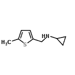 CAS 登录号：892570-80-8， N-[(5-甲基-2-噻吩基)甲基]环丙胺