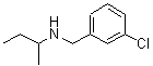 CAS 登录号：893590-34-6， N-(3-氯苄基)-2-丁胺