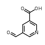 CAS 登录号：893723-55-2， 5-甲酰基烟酸