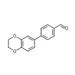 CAS 登录号：893737-31-0， 4-(2,3-二氢-1,4-苯并二氧杂环己-6-基)苯甲醛