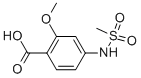 CAS#: 89469-44-3， 2-Methoxy-4-[(Methylsulfonyl)Amino]-Benzoic Acid
