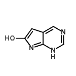 CAS 登录号：89487-98-9， 1H-吡咯并[2,3-d]嘧啶-6-醇