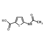 CAS 登录号：89499-46-7， 5-乙酰氨基-2-噻吩羧酸