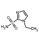 CAS 登录号：89501-88-2， 1-乙基-1H-咪唑-2-磺酰胺
