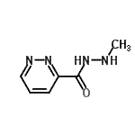 CAS 登录号：89533-22-2， N'-甲基-3-哒嗪甲酰肼