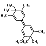 CAS 登录号：89549-24-6， 3,3',4,4,4',4',5,5'-八甲基-1,1'-联(2,5-环己二烯-1-亚基)