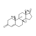 CAS 登录号：89578-47-2， 10-氨基雌甾-4-烯-3,17-二酮