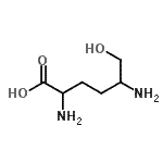 CAS 登录号：89582-46-7， 5-氨基-6-羟基正亮氨酸