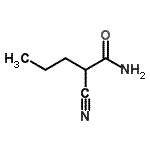 CAS 登录号：89600-72-6， 2-氰基戊酰胺
