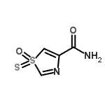 CAS 登录号：89602-34-6， 1,3-噻唑-4-甲酰胺1-氧化物1-硫醚