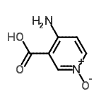 CAS 登录号：89640-78-8， 4-氨基烟酸1-氧化物
