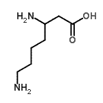 CAS 登录号：89687-33-2， 3,7-二氨基庚酸