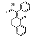 CAS 登录号：89780-72-3， 5,6-二氢苯并[c]吖啶-7-羧酸