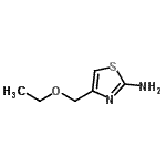 CAS 登录号：897920-20-6， 4-(乙氧基甲基)-1,3-噻唑-2-胺
