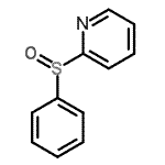 CAS 登录号：89818-46-2， 2-(苯基亚磺酰)吡啶