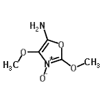 CAS 登录号：898250-37-8， 2,4-二甲氧基-1,3-恶唑-5-胺3-氧化物