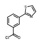 CAS 登录号：898288-99-8， 3-(1,3-噻唑-2-基)苯甲酰氯