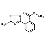CAS#: 898289-14-0， Methyl 2-(3-methyl-1,2,4-oxadiazol-5-yl)benzoate