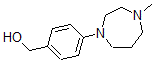 结构式 CAS# 898289-58-2, 4-(六氢-4-甲基-1H-1,4-二氮杂卓-1-基)-苯甲醇
