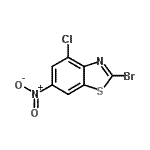 CAS 登录号：898748-60-2， 2-溴-4-氯-6-硝基-1,3-苯并噻唑
