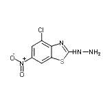 CAS 登录号：898748-66-8， 4-氯-2-肼基-6-硝基-1,3-苯并噻唑