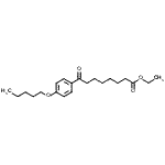 CAS 登录号：898757-85-2， 乙基8-氧代-8-[4-(戊氧基)苯基]辛酸酯