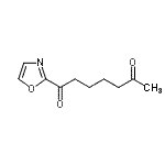 CAS 登录号：898759-00-7， 1-(1,3-恶唑-2-基)-1,6-庚烷二酮