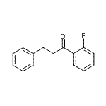 结构式 CAS# 898764-48-2, 1-(2-氟苯基)-3-苯基-1-丙酮