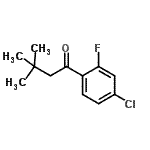 CAS#: 898764-82-4， 1-(4-Chloro-2-fluorophenyl)-3,3-dimethyl-1-butanone
