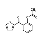 CAS#: 898766-17-1， 2-(2-Furoyl)phenyl acetate