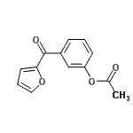 CAS#: 898766-20-6， 3-(2-Furoyl)phenyl acetate