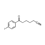 CAS 登录号：898767-86-7， 6-(4-碘苯基)-6-氧代己腈