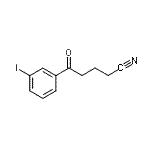 CAS 登录号：898767-94-7， 5-(3-碘苯基)-5-氧代戊腈