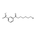 CAS 登录号：898768-50-8， 7-氯-1-(3-硝基苯基)-1-庚酮