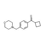 CAS#: 898770-75-7， Cyclobutyl[4-(4-morpholinylmethyl)phenyl]methanone