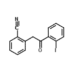 CAS#: 898784-29-7， 2-[2-(2-Iodophenyl)-2-oxoethyl]benzonitrile