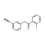 CAS#: 898784-35-5， 3-[2-(2-Iodophenyl)-2-oxoethyl]benzonitrile