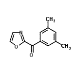 CAS 登录号：898784-52-6， (3,5-二甲基苯基)(1,3-恶唑-2-基)甲酮