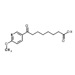 CAS#: 898784-64-0， 8-(6-Methoxy-3-pyridinyl)-8-oxooctanoic acid