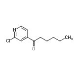 CAS#: 898784-68-4， 1-(2-Chloro-4-pyridinyl)-1-hexanone