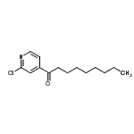CAS#: 898784-74-2， 1-(2-Chloro-4-pyridinyl)-1-nonanone
