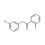 CAS#: 898784-77-5， 2-(3-Fluorophenyl)-1-(2-iodophenyl)ethanone