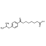 结构式 CAS# 898791-94-1, 8-(4-异丙氧基苯基)-8-氧代辛酸