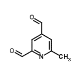 CAS 登录号：89942-53-0， 6-甲基-2,4-吡啶二甲醛